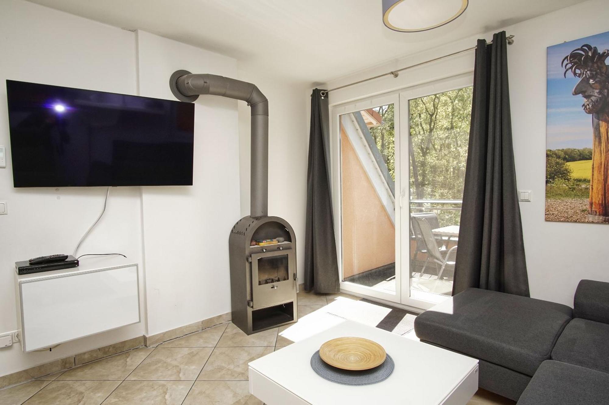Moderne Fewo Nr 4 Mit Balkon, Sauna Im Haus, Garten - Ferienwohnungen Am Wald Klein Gelm Exterior foto